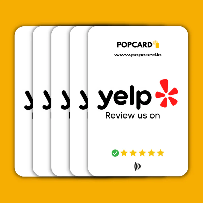 Popcard Yelp Reviews